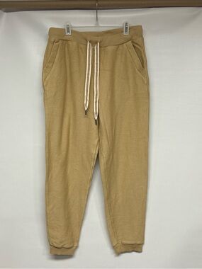 Aerie Women Drawstring Joggers in Tan